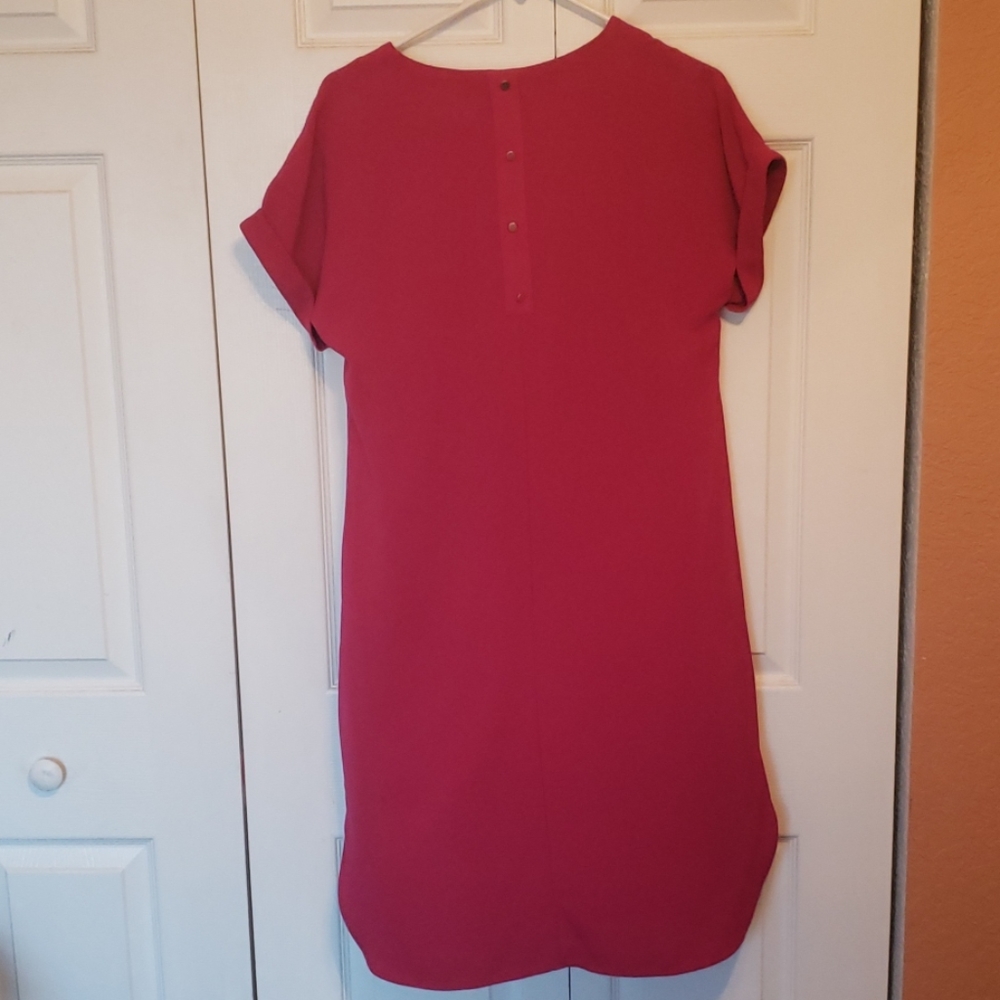 Pink Shift Dress size medium - Picture 4 of 5
